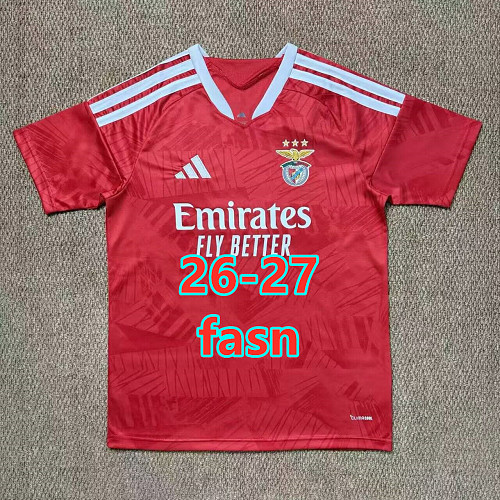 26-27 Benfica Home Fans Version Jersey S-4XL