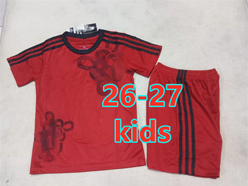 26-27 Manchester United Special Kids Jersey+shorts Kit 16 -28