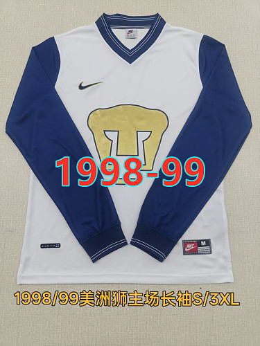 Pumas Unam Home Retro Long Jersey S-3XL