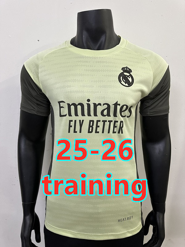 25-26 Real Madrid Training Player Version Jersey S-2XL
