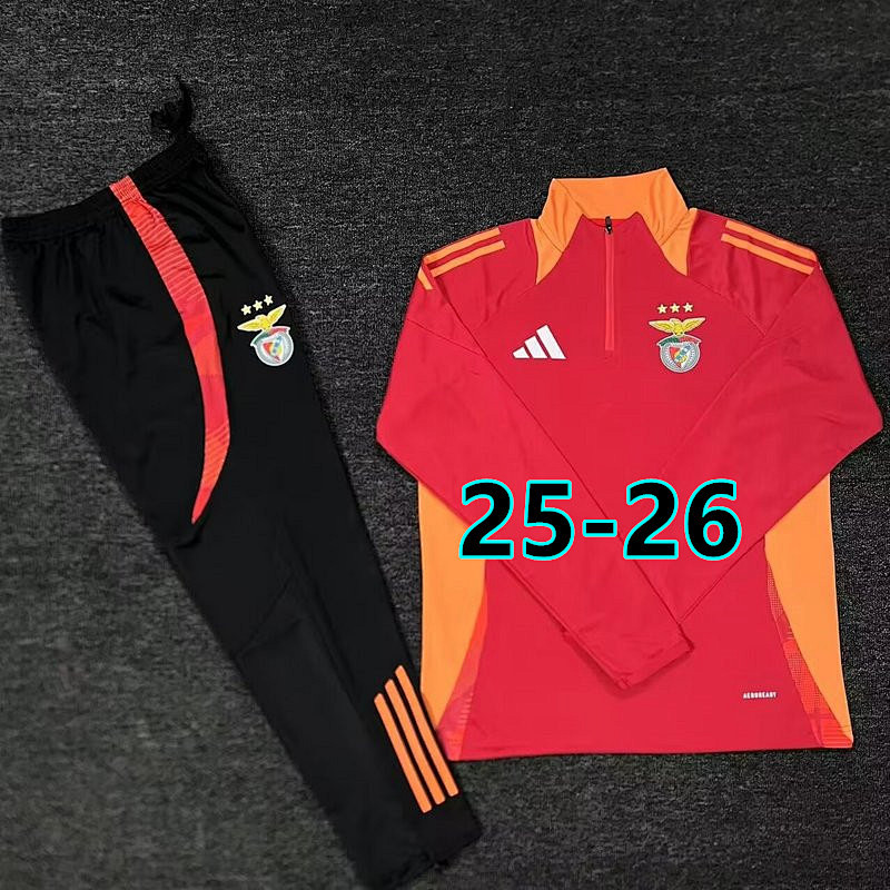 25-26 Benfica Long Sleeve Tracksuit S-2XL