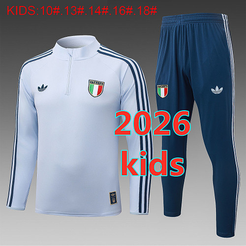 Italy Kids Long Sleeve Tracksuit 10 -18