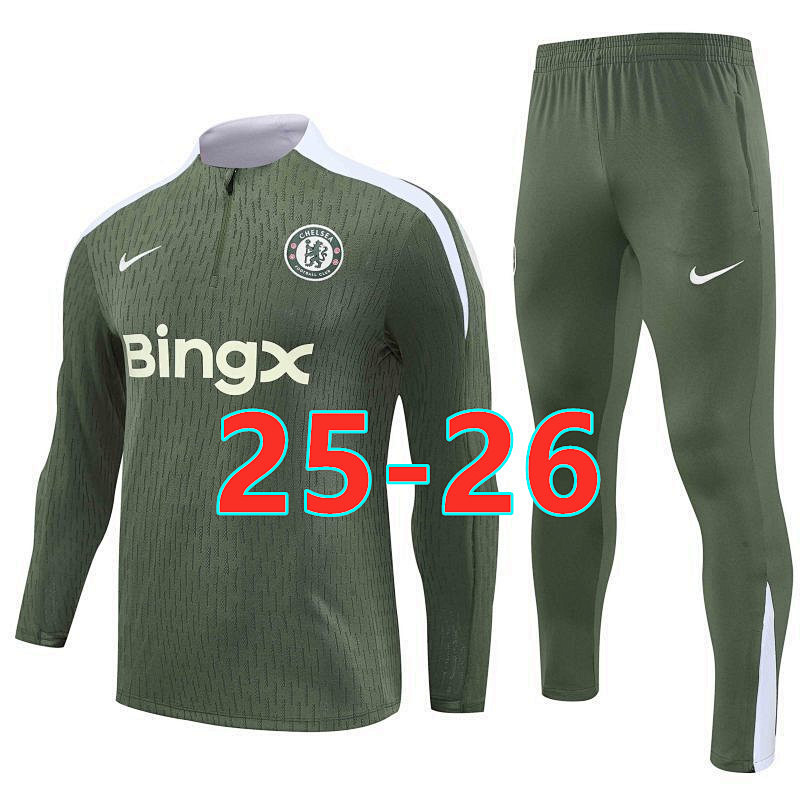25-26 Chelsea Player Version Long Sleeve Tracksuit S-2XL