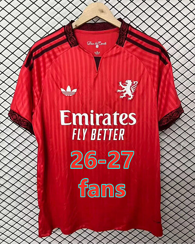 26-27 Lyonnais Away Fans Version Jersey S-4XL