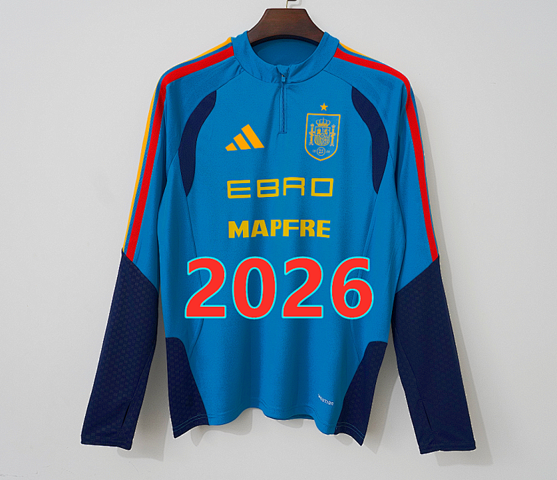 Spain Player Long Sleeve Tracksuit S-2XL