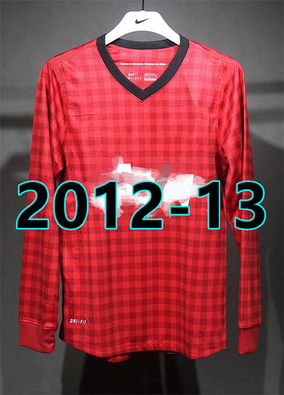 Manchester United Home Retro Long Player Jersey S-2XL