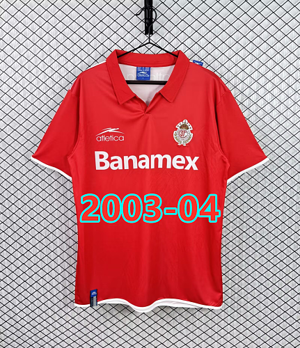 Toluca Home Retro Fans Version Jersey S-2XL