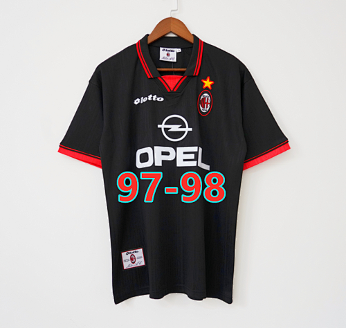 97-98 AC Milan Away Retro Jersey S-2XL AC