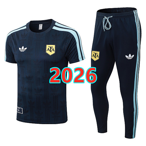 Argentina Player Short Sleeve+pants Kit S-2XL