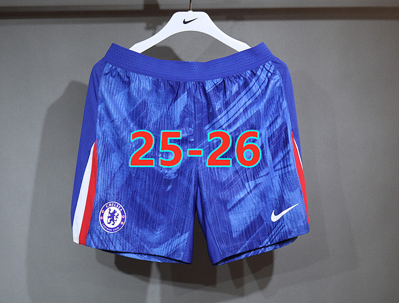 25-26 Chelsea Home Player Version Shorts S-3XL