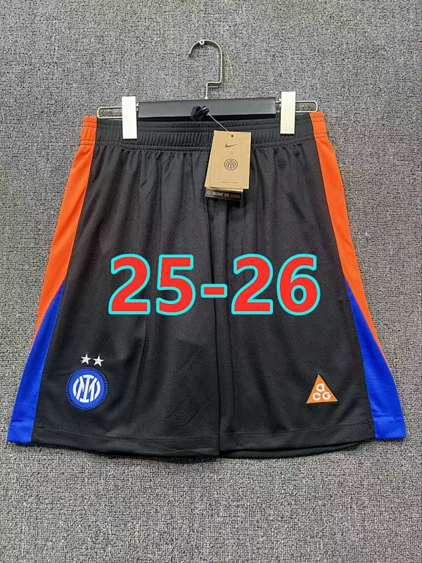 25-26 Inter Milan 4th Fans Version Shorts S-2XL