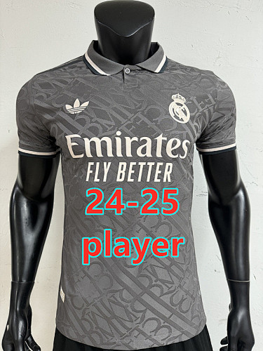 24-25 Real Madrid Third Player Version Jersey S-4XL