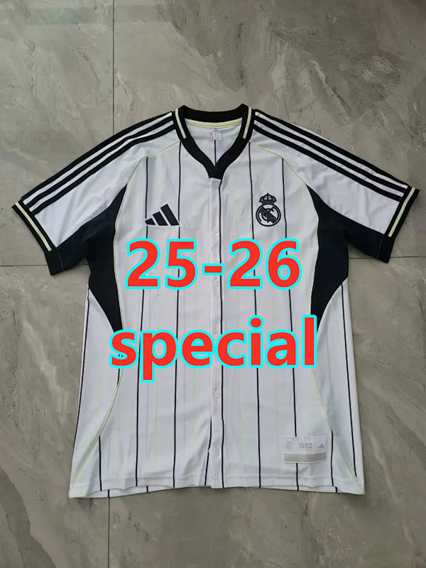 25-26 Real Madrid Special Fans Version Jersey S-4XL