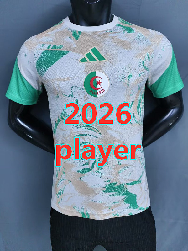 Algeria Training Player Version Jersey S-2XL