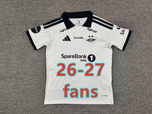 26-27 Rosenborg BK Home Fans Version Jersey S-4XL
