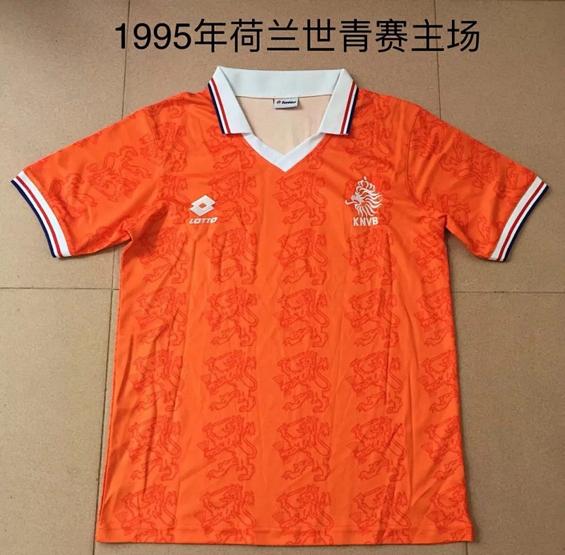 Netherlands S-2XL Home Retro Jerseys