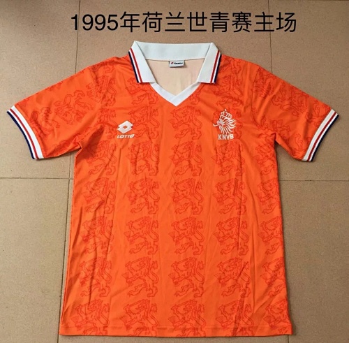Netherlands S-2XL Home Retro Jerseys