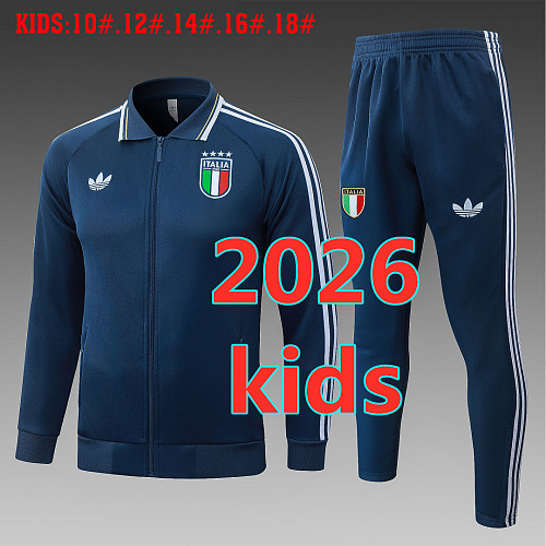 Italy Kids Long Sleeve Jacket 10- 18