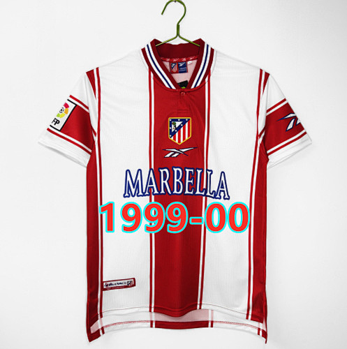 Atletico Madrid Home Retro Fans Version Jersey S-2XL