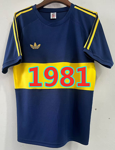 Boca Juniors Home Retro Jersey S-2XL