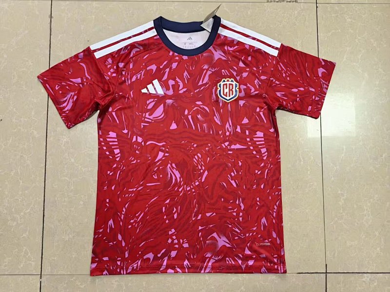 Costa Rica Home Fans Version Jersey S-4XL
