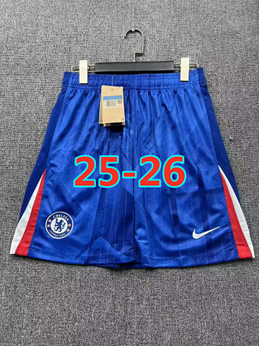 25-26 Chelsea Home Fans Version Shorts S-2XL