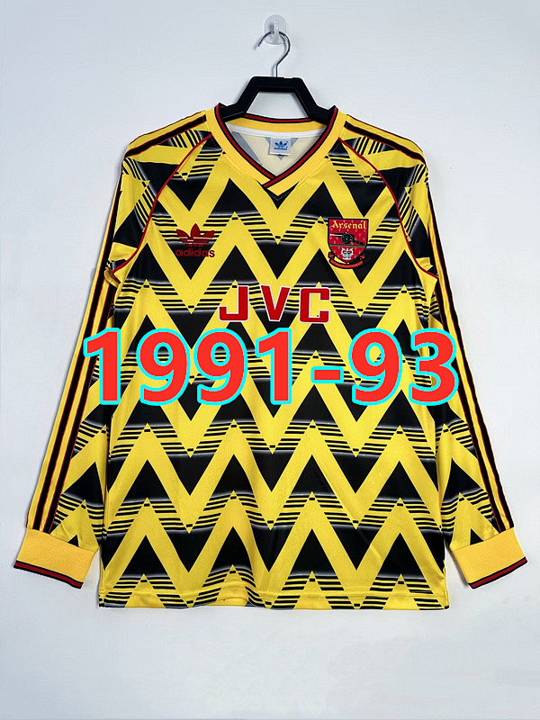 Arsenal Away Retro Long Jersey S-2XL