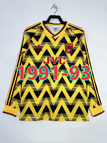 Arsenal Away Retro Long Jersey S-2XL