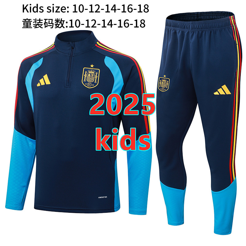 Spain Kids Long Sleeve Tracksuit 10 -18