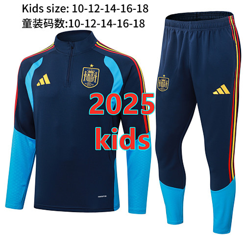 Spain Kids Long Sleeve Tracksuit 10 -18