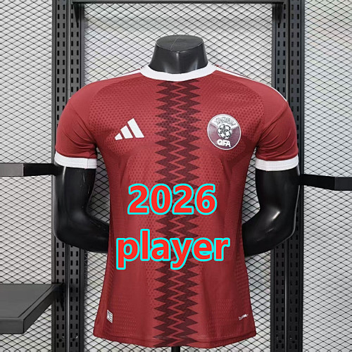 Qatar Home Player Version Jersey S-3XL