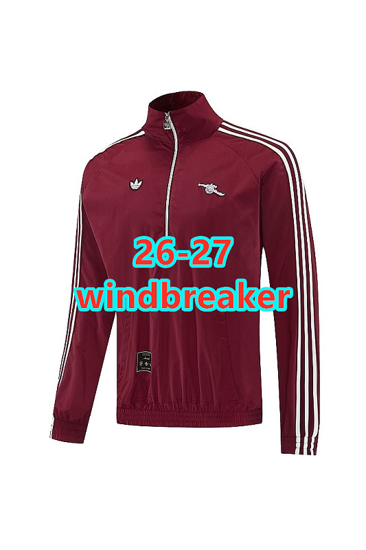 26-27 Arsenal Windbreaker S-2XL