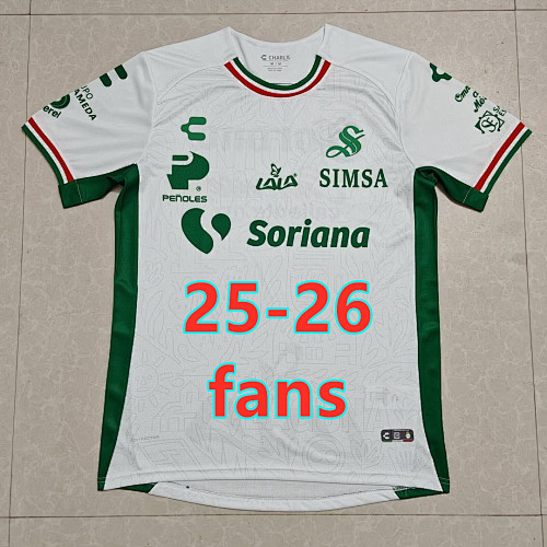 25-26 Santos Third Fans Version Jersey S-4XL