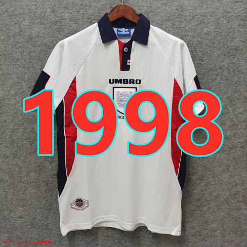 England Retro TopThai Quality Jersey S-4XL