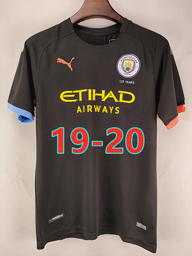 19-20 Manchester City Away Retro Jersey S-2XL