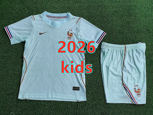 France Away Kids Player 16 Teams Kit 16 -28 16