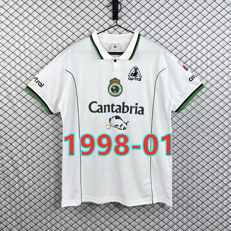 Santander Home Retro Fans Version Jersey S-2XL