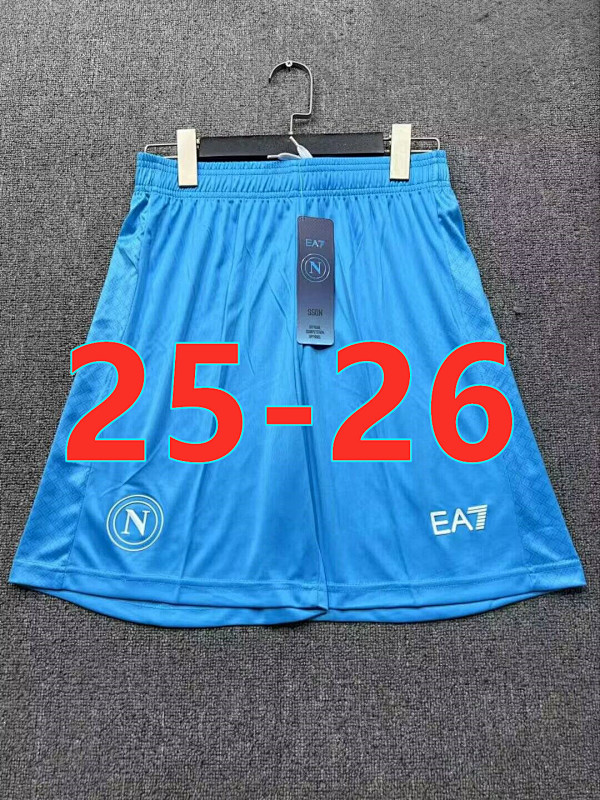 25-26 Napoli Home Fans Version Shorts S-2XL