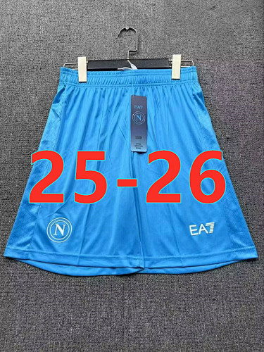 25-26 Napoli Home Fans Version Shorts S-2XL