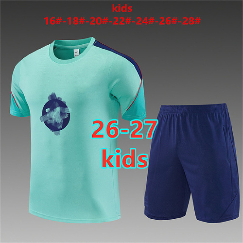26-27 Barcelona Kids Short Sleeve Tracksuit 16 -28