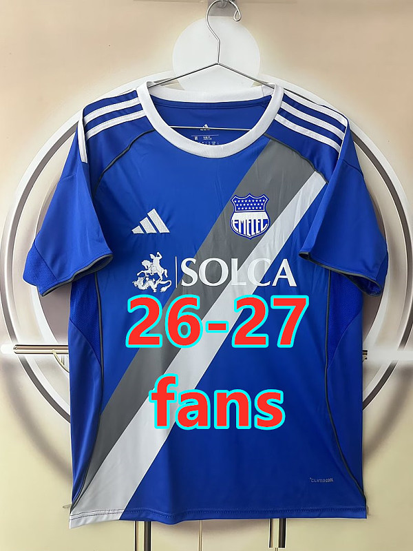 26-27 Emelec Home Fans Version Jersey S-4XL