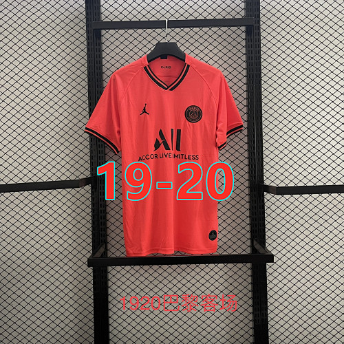Balenciaga Paris Psg 19-20 Retro Fans Version 5th Jersey S-2XL