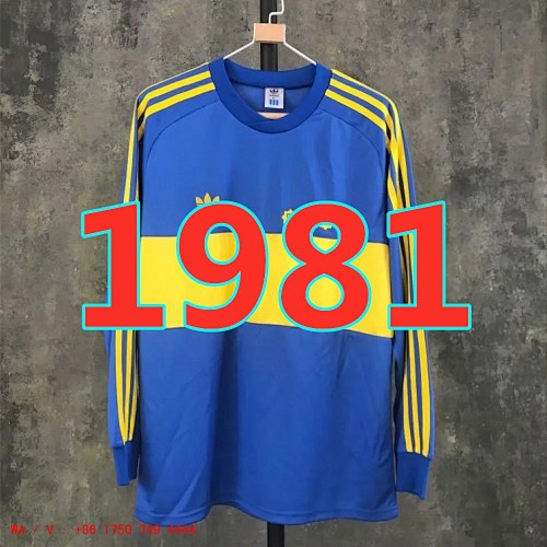 Boca Juniors Retro Home Jersey S-Xxl