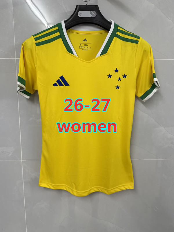 26-27 Cruzeiro Women Jersey S-2XL