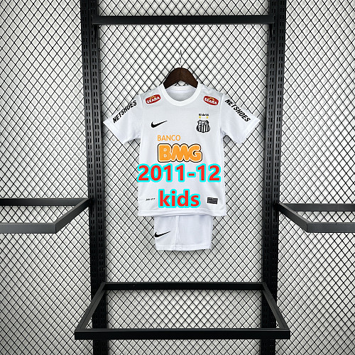 Santos Kids Retro Home Jersey+shorts Kit 16 -28