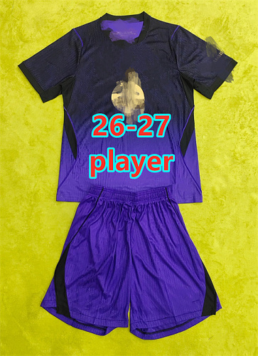 26-27 Barcelona Away Player Short Sleeve Kit S-2XL