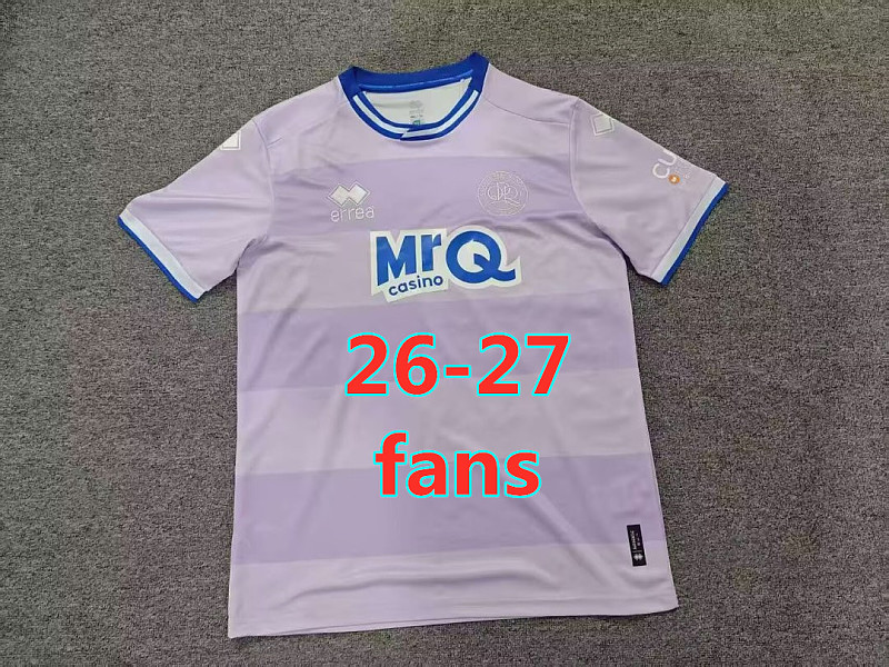 26-27 Queens Park Away Fans Version Jersey S-4XL