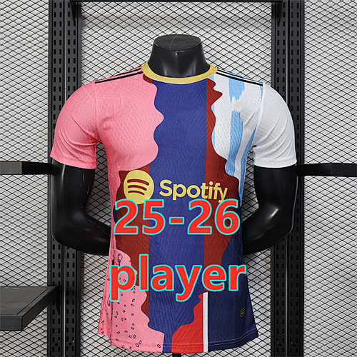 25-26 Barcelona Special Player Version Jersey S-2XL Messi 10