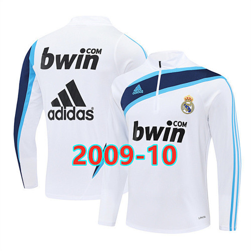 Real Madrid Retro Long Sleeve Tracksuit S-2XL