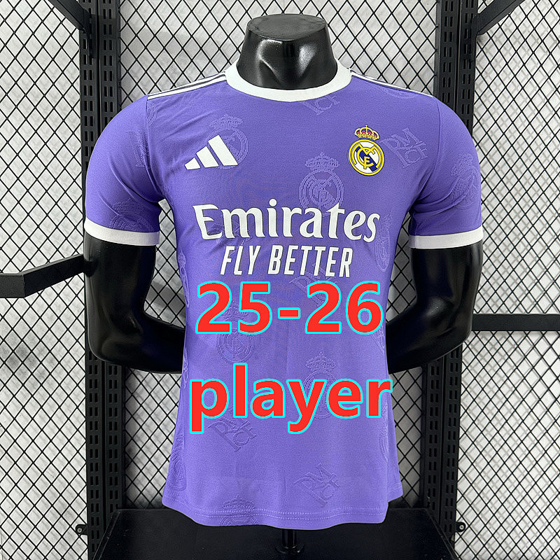 25-26 Real Madrid Special Player Version Jersey S-2XL